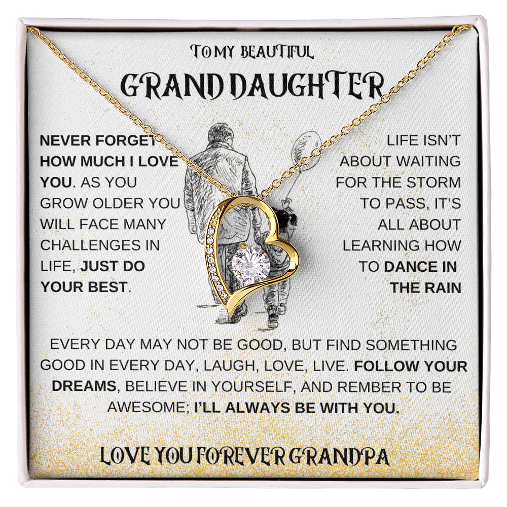 Grand Daughter Forever Love Necklace