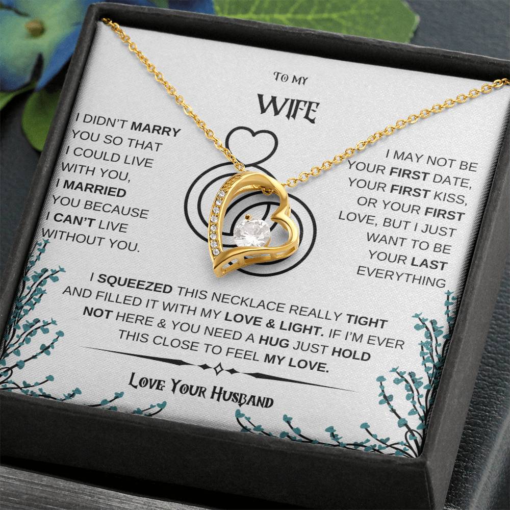 Wife Forever Love Necklace