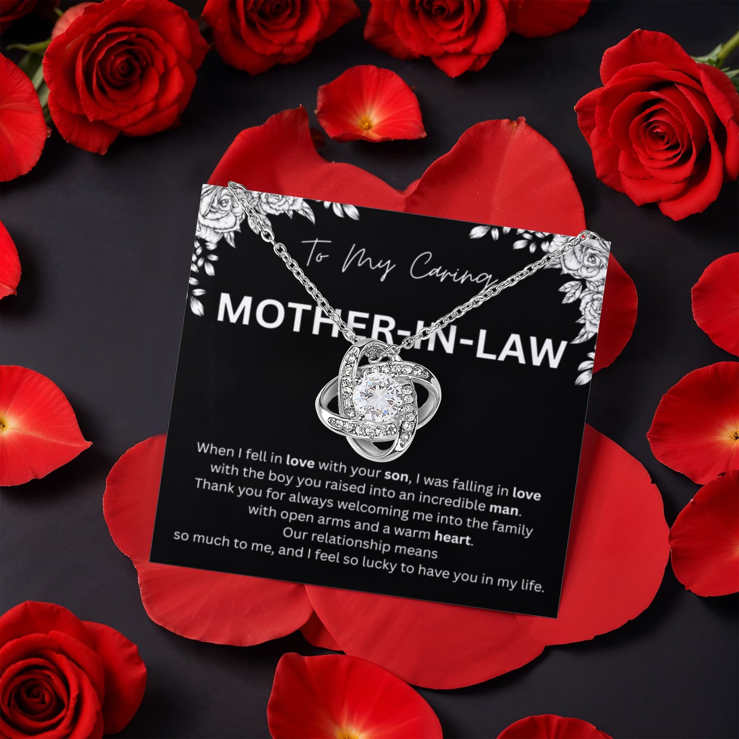 Mother-In-Law Love Knot Necklace