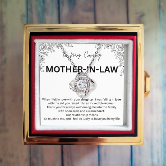 Mother-In-Law Love Knot Necklace