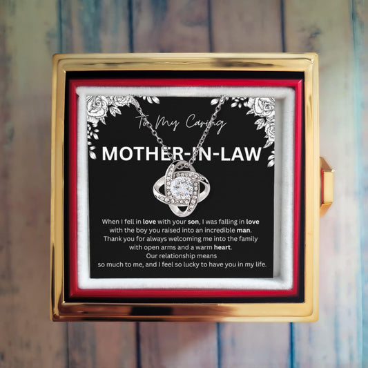 Mother-In-Law Love Knot Necklace