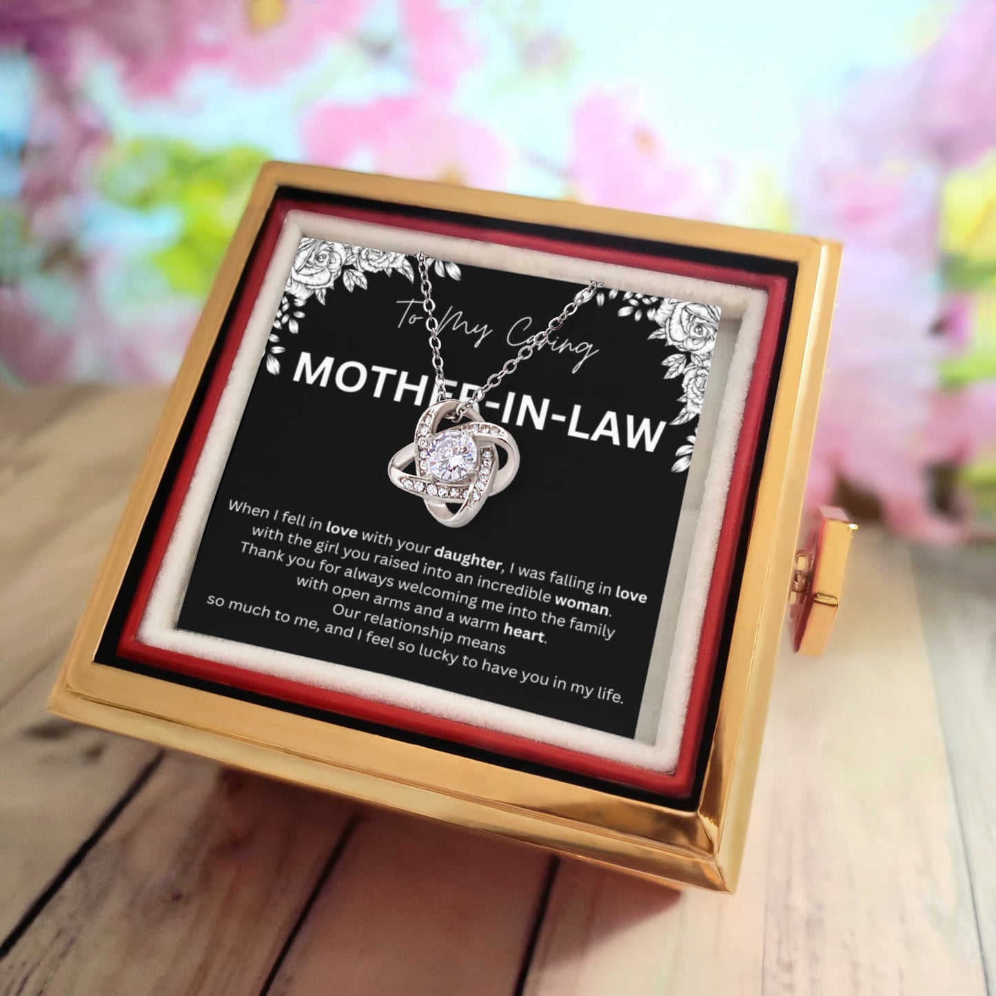 Mother-In-Law Love Knot Necklace