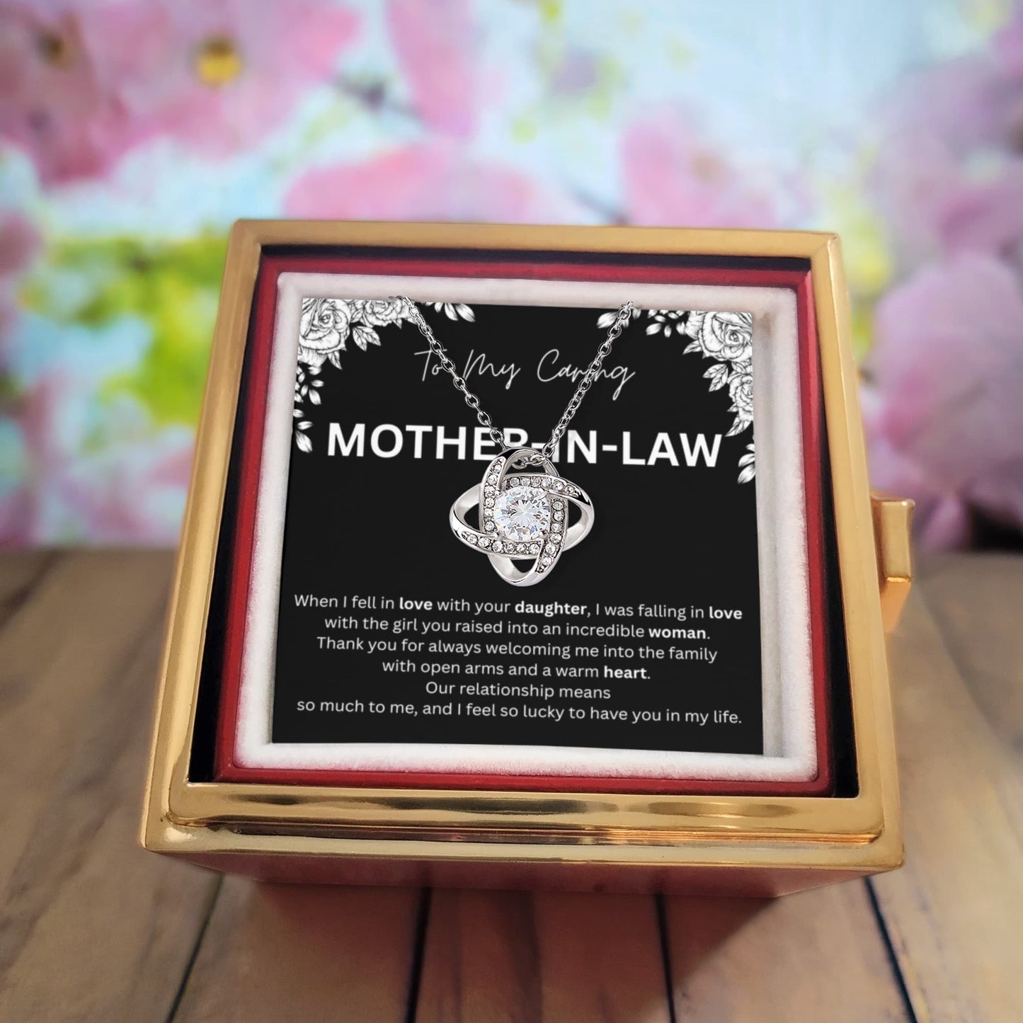 Mother-In-Law Love Knot Necklace