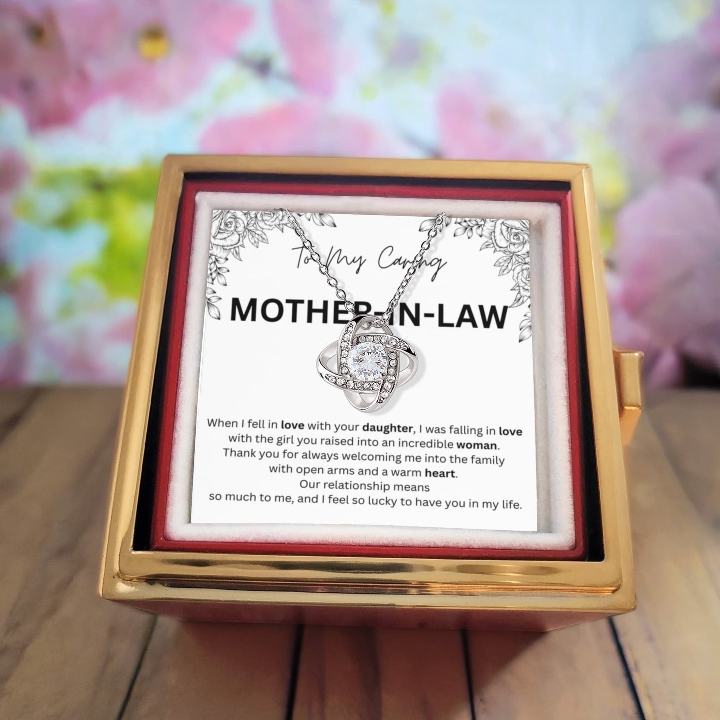 Mother-In-Law Love Knot Necklace